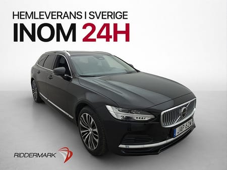 Volvo V90 Recharge T6 AWD P-Värmare 360°  Drag Moms Navi
