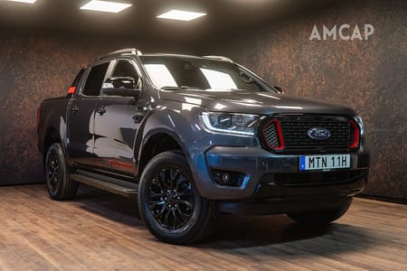 Ford Ranger Dubbelhytt 2.0 Bi-Turbo 4x4 | MOMS | Thunder | RollTop | 3721kr/må