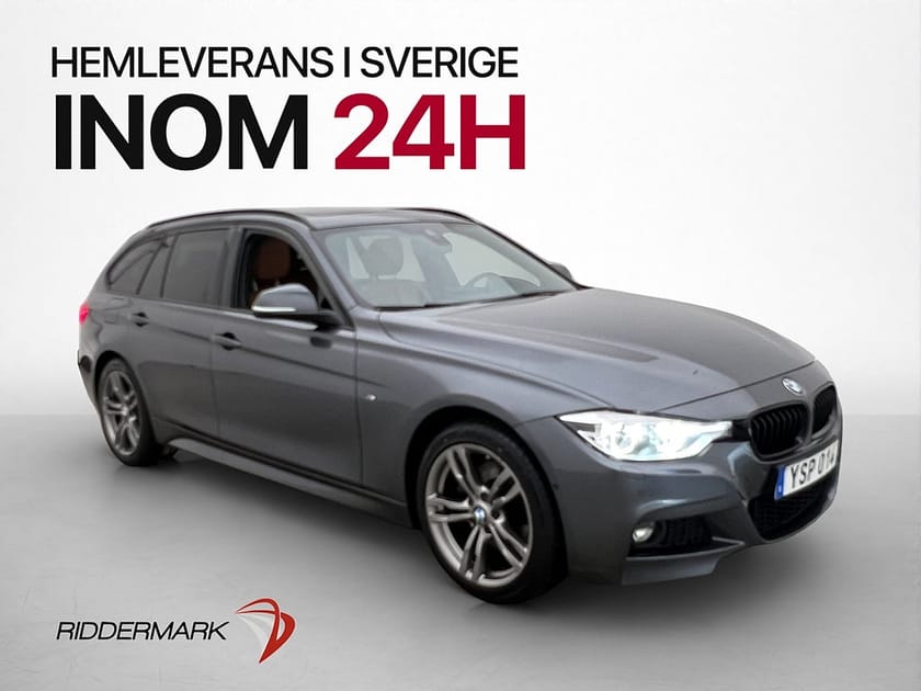 Bild 1 av BMW 330i xDrive Touring M Sport Pano H/K HuD Skinn Navi Drag