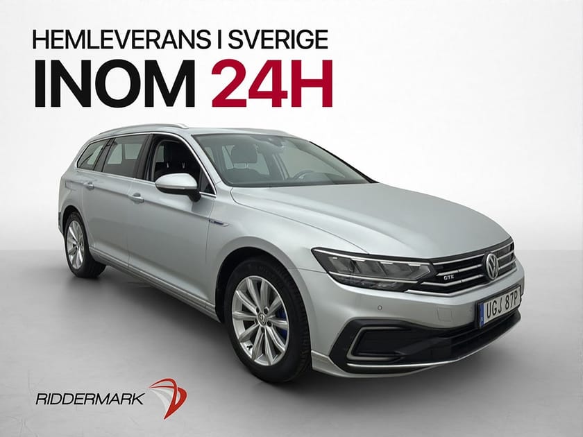 Bild 1 av Volkswagen Passat Sportscombi GTE 218hk Värmare Kamera CarPlay Dragkrok
