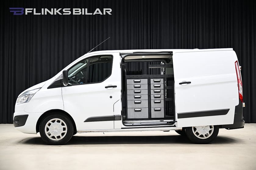 Bild 3 av Ford Transit Custom 290 125HK X2-Sidodörr Drag Värmare Inredning
