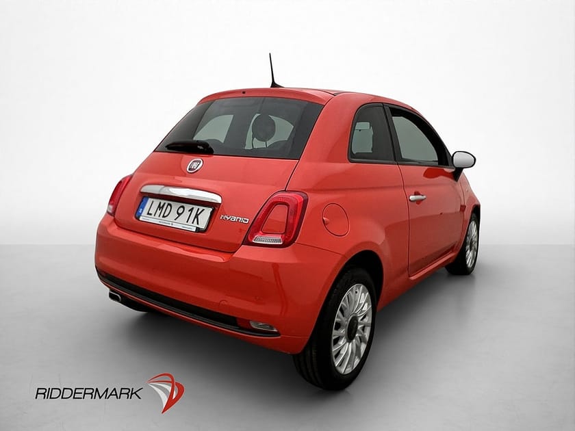 Bild 4 av Fiat 500 Hybrid 70hk Farthållare Bluetooth 0,53l/mil