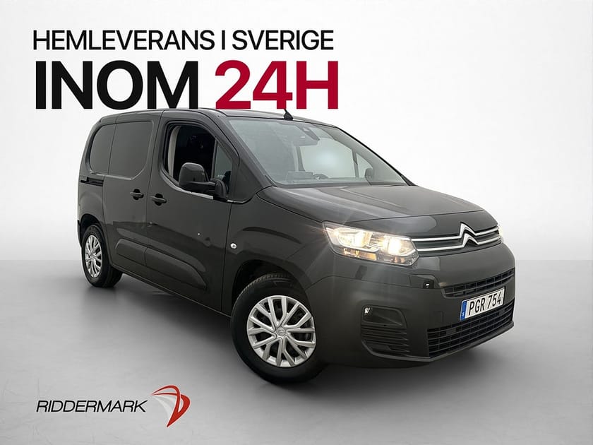 Bild 1 av Citroën e-Berlingo Van 50 kWh Dragkrok B-Kamera CARPLAY Moms