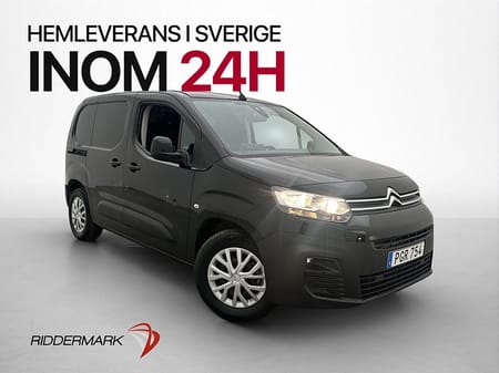 Citroën e-Berlingo Van 50 kWh Dragkrok B-Kamera CARPLAY Moms