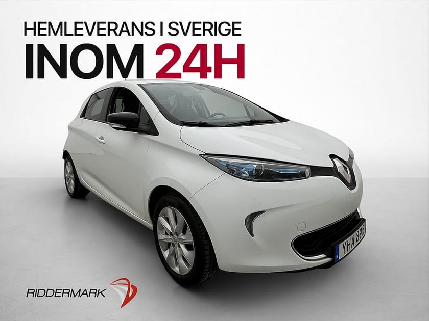 Bild 1 av Renault ZOE R240 41 kWh Friköpt Intens Kamera Bluetooth