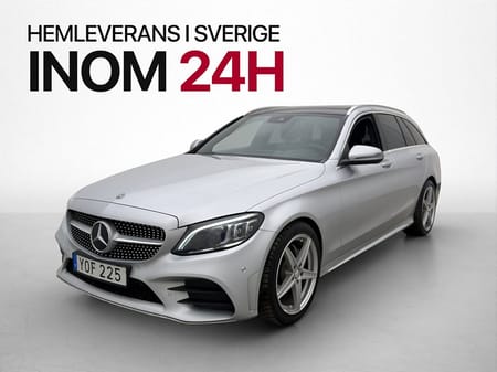 Mercedes-Benz C 220 T d C220 194hk AMG Värmare Pano Kamera Drag