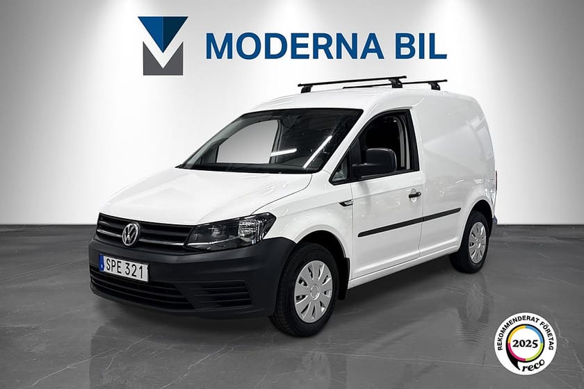 Bild 1 av Volkswagen Caddy Van 2.0 TDI D-värmare Dragkrok Takräcken Euro 6 Svensksåld