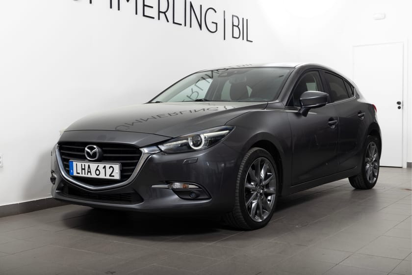 Bild 2 av Mazda 3 Sport 2.2 SKYACTIV-D Autom 150hk Drag/HuD/Navi/Keyless