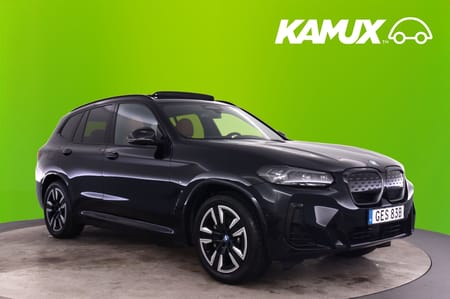 BMW iX3 M Sport Charged Pano Läder B-Kam Navi Drag Elstol