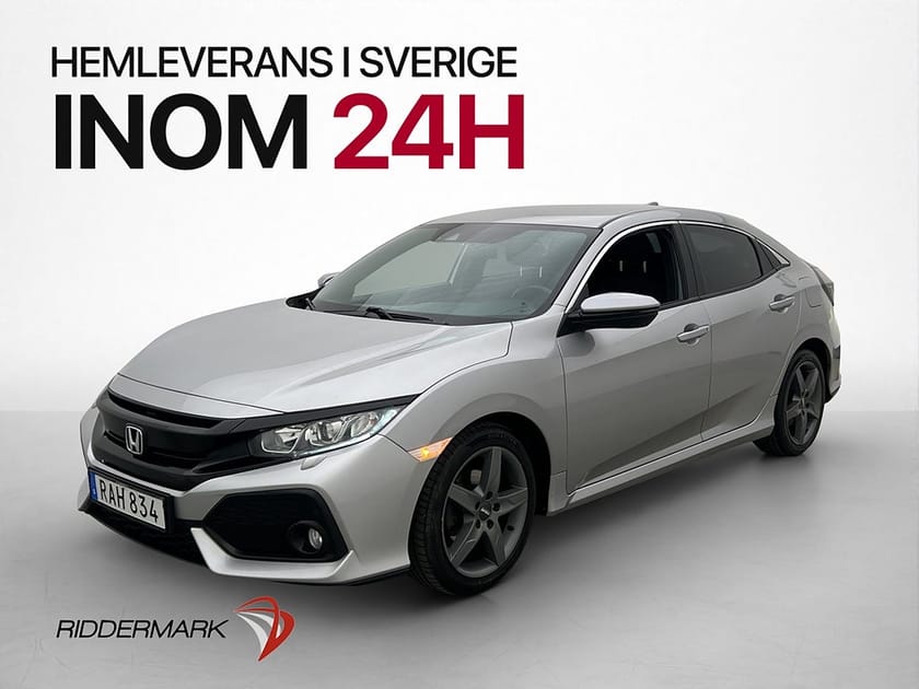 Bild 3 av Honda Civic 1.0 CVT 129hk Elegance Kamera Navi Adaptiv-Fart