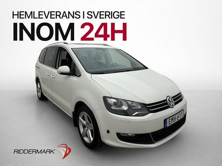 Volkswagen Sharan 7-seater TDI 140hk 7-sits Premium Pano Kamera Drag