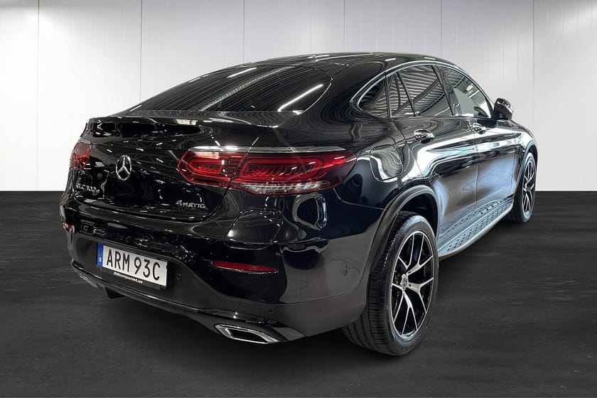 Bild 4 av Mercedes-Benz GLC 300 e Coupé 4MATIC AMG Burmester 360° Drag Värmare