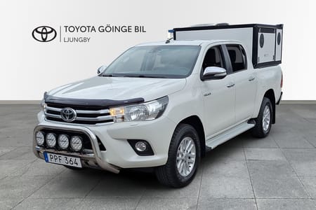 Toyota Hilux Dubbelhytt D-CAB 2,4 AUT HUNDKÅPA LIGHTFORCE