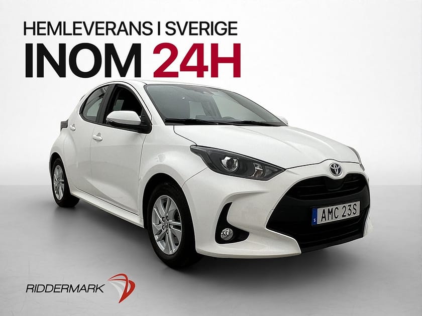 Bild 1 av Toyota Yaris Hybrid 116hk Active M&K-Värmare Kamera