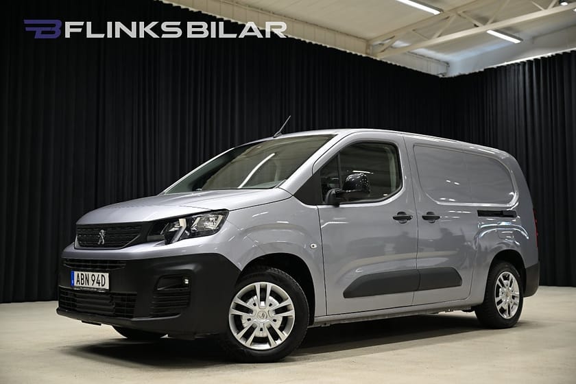 Bild 1 av Peugeot Partner L2 Utökad Last 130HK Automat|Servicebil|Inredd|GPS|Backkamera|Moms