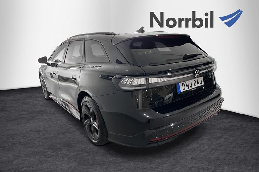 Bild 3 av Volkswagen ID.7 GTX Tourer 86KWH Area view Drag Batteritest 99.4%