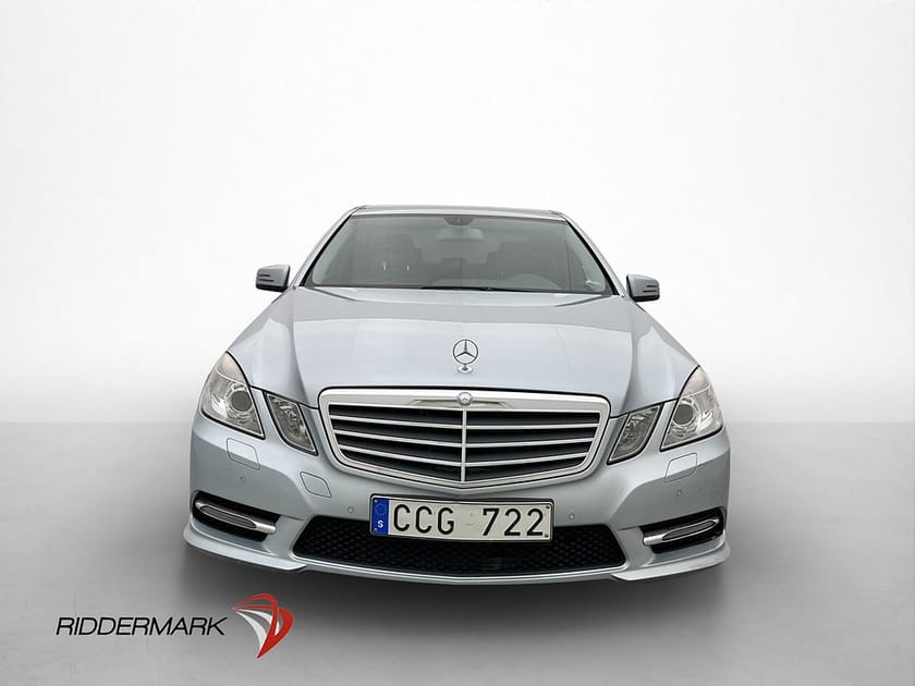 Bild 2 av Mercedes-Benz E 220 CDI BE E220 170hk AMG Navi Skinn P-Sensorer