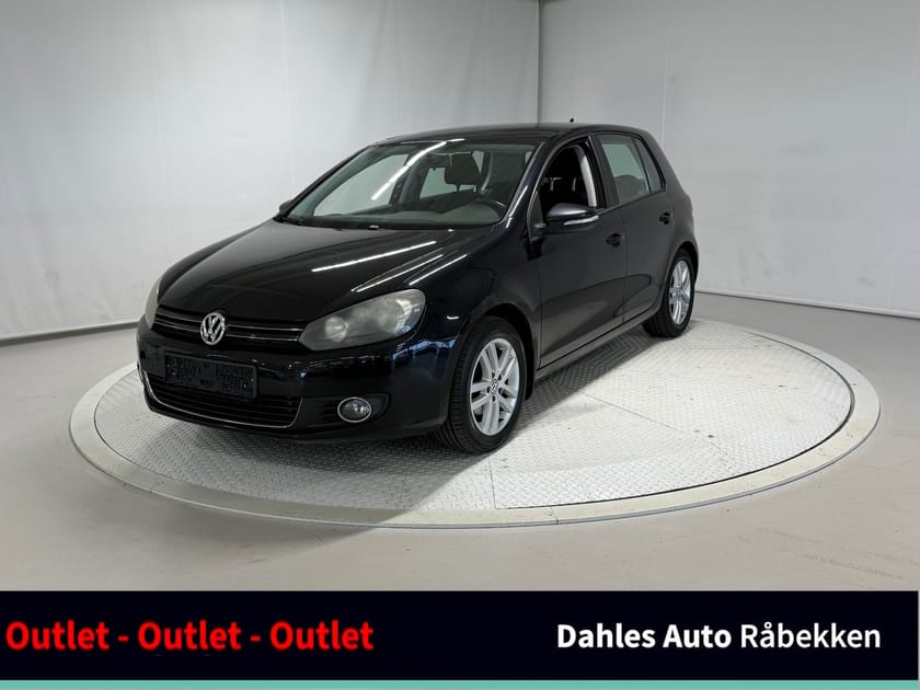 Bilde 1 av Volkswagen Golf 5-dørs 1,6 105hk DSG Highline Cruise/Radio/S+V/EU OK!
