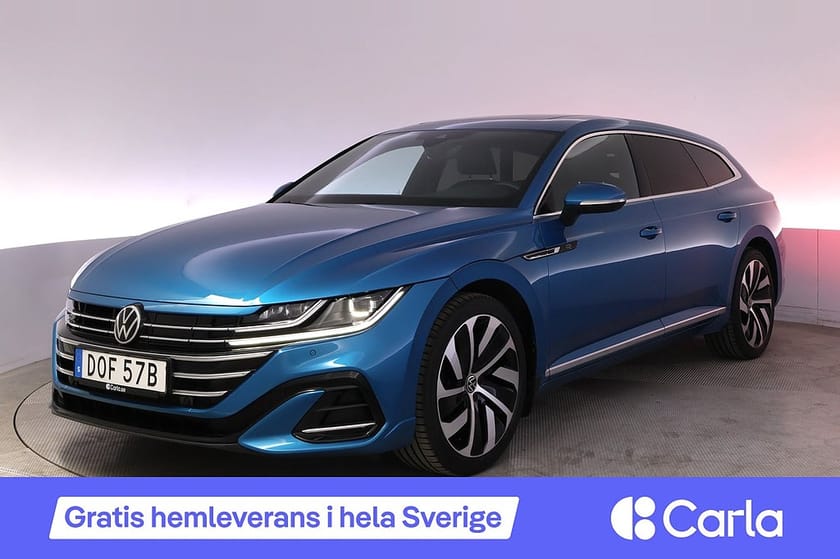 Bild 1 av Volkswagen Arteon eHybrid Shooting Brake SB R-line Pano Kamera Cockpit Drag