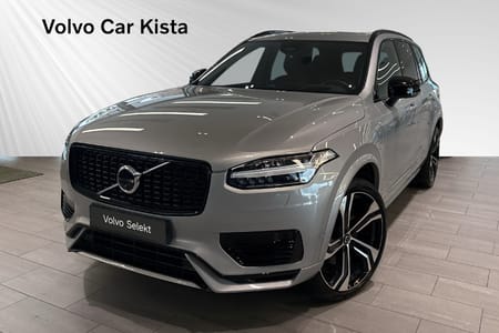 Volvo XC90 7-seater T8 Ultra Dark Edition Drag Luftfj HUD Pano B/W