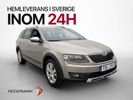 Škoda Octavia Scout Skoda 2.0 TDI 4x4 150hk Drag 0.48l/mil P-Sens