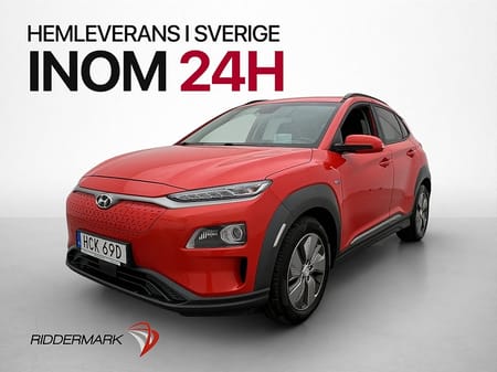 Hyundai Kona Electric 64 kWh Premium Krell HUD Kamera Skinn