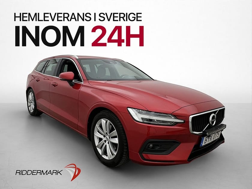 Bild 1 av Volvo V60 D4 190hk Momentum Drag Värmare CarPlay Minnesstol
