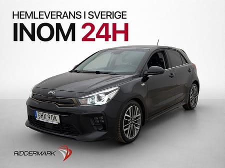 Kia Rio 1.0 T-GDI 120hk GT-Line Kamera Drag Rattvärme MOMS