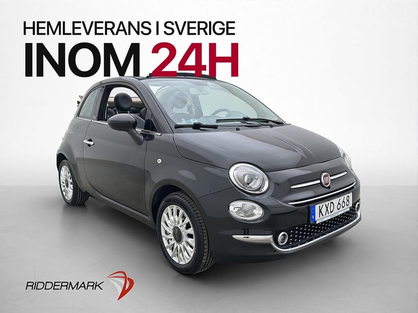 Bild 3 av Fiat 500C Lounge 1 Brukare Bluetooth 448kr Skatt 0,49L/mil