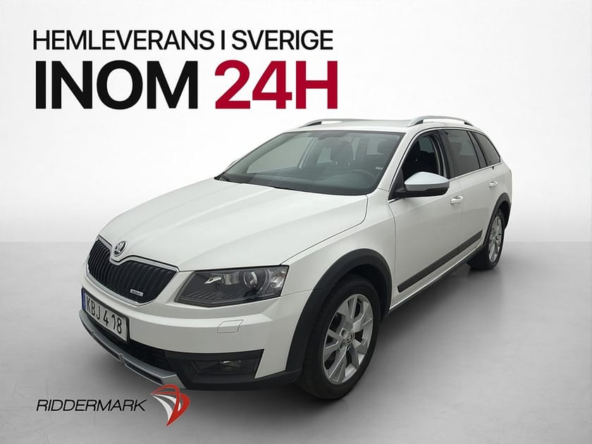 Bild 3 av Škoda Octavia Scout Skoda 2.0 TDI 4x4 Värmare Kamera Drag
