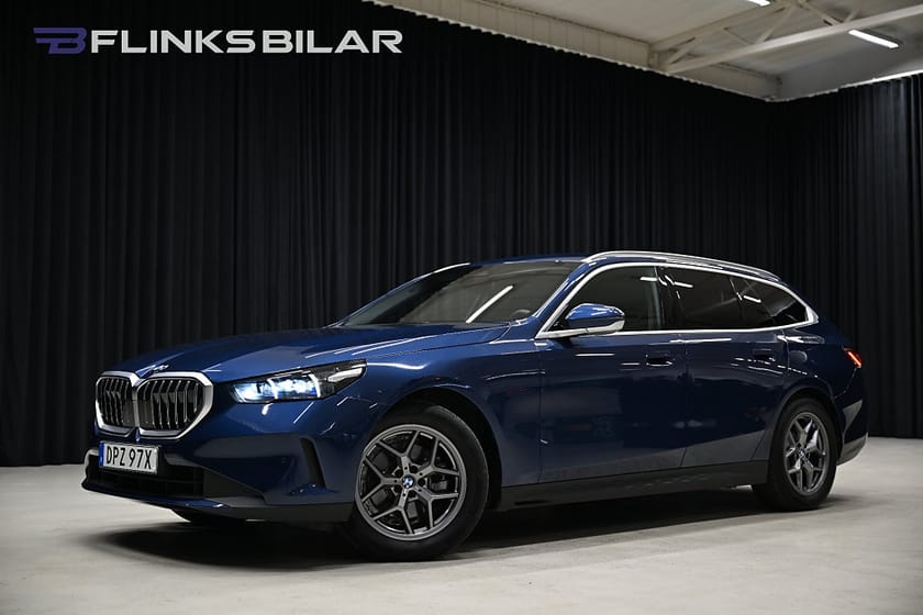 Bild 1 av BMW 520d xDrive Touring 197HK Automat|Drag|GPS|Backkamera|H/K|S&V-Hjul