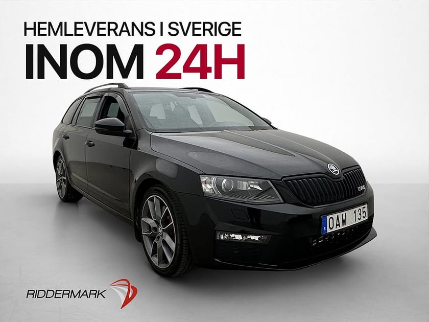 Bild 1 av Škoda Octavia Kombi RS Skoda 2.0 TSI 220hk Skinn Navi  Dragkrok
