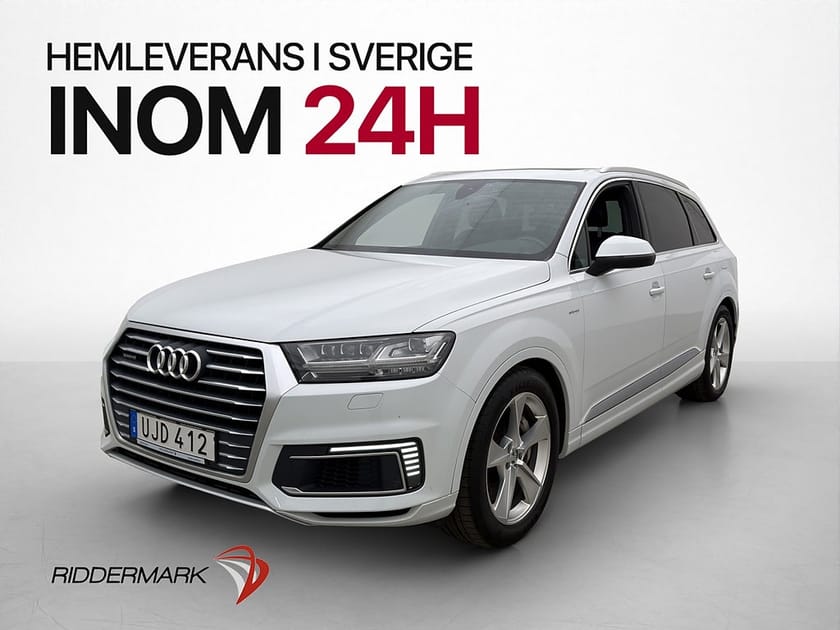 Bild 3 av Audi Q7 e-Tron TDI Q 373hk Pano BOSE-Ljud Luftfjädring Drag