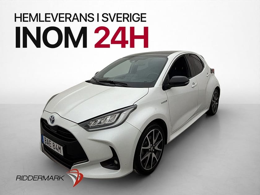Bild 3 av Toyota Yaris Hybrid 116hk Style Pano JBL Kamera Halvskinn