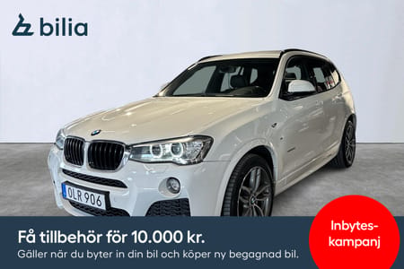 BMW X3 xDrive20d M-Sport Dragkrok PDC Navi