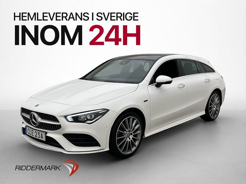 Bild 1 av Mercedes-Benz CLA 250 e Shooting Brake AMG Värmare Pano Wide