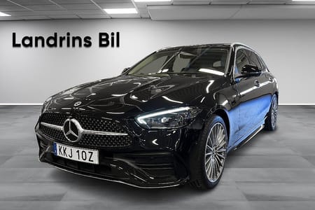 Mercedes-Benz C 300 T e 9G-Tronic AMG, Premium, Moms