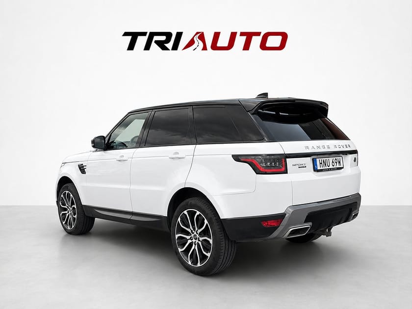 Bild 4 av Land Rover Range Rover Sport P400e Luftfjädr Dragkrok Värmare Skinn Meridian