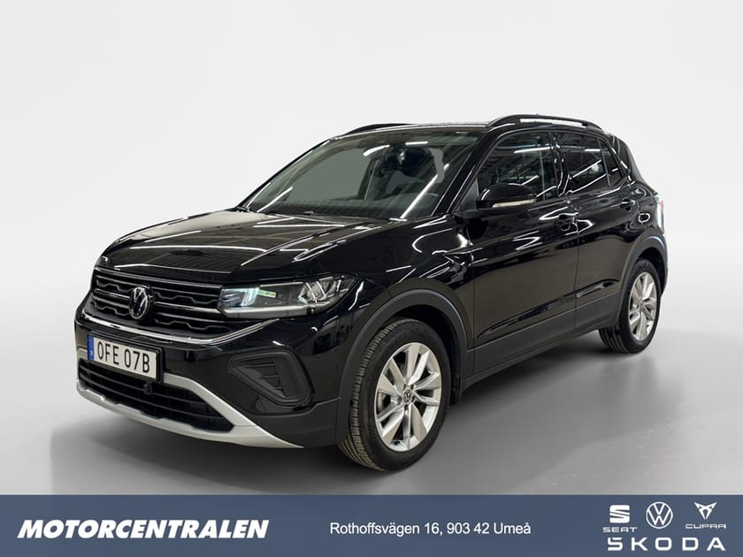 Bild 1 av Volkswagen T-Cross 1.0TSI 95HK/Backkamera/Motorvämare