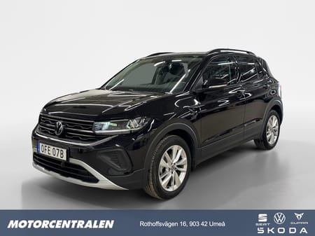 Volkswagen T-Cross 1.0TSI 95HK/Backkamera/Motorvämare