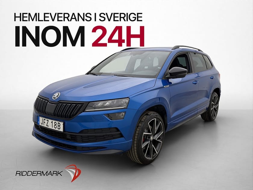 Bild 3 av Škoda Karoq Skoda 1.5 TSI Sportline Värmare Kamera Drag CarPlay