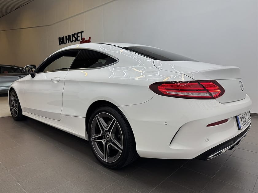 Bild 4 av Mercedes-Benz C 220 d Coupé 194hk AMG Navi/Bkamera/Nyservad
