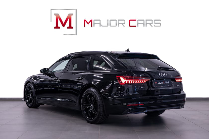 Bild 4 av Audi A6 Avant 40 TDI quattro S-Line Matrix Maxton Svart Optik Drag