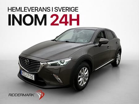 Mazda CX-3 120hk Optimum Bose HuD Kamera Navi Skinn/Alcantar