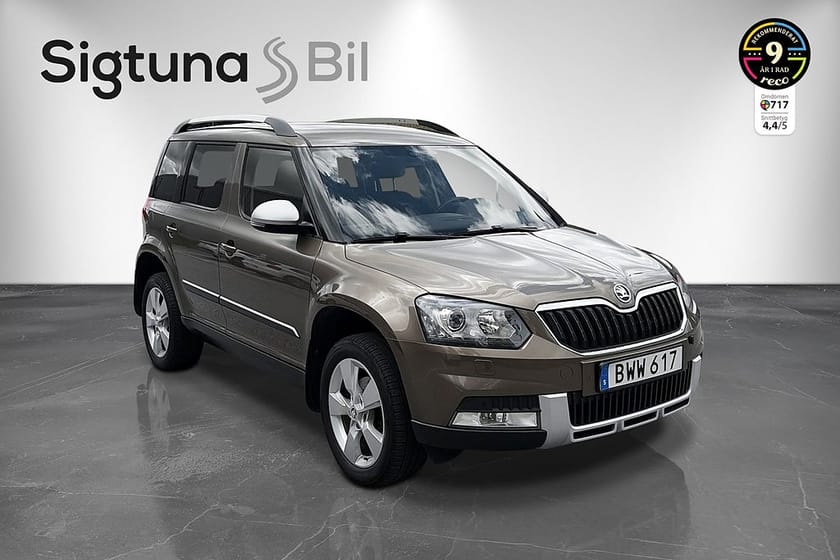 Bild 3 av Škoda Yeti Outdoor Skoda 4x4 Businessline 160 hk/Drag/P-sensorer/Värmare