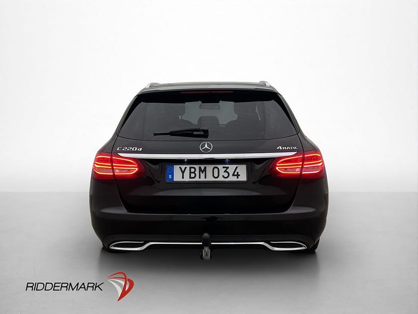 Bild 3 av Mercedes-Benz C 220 T d 4MATIC 200 4M D-Värmare Drag Halvskinn