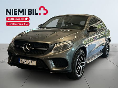 Mercedes-Benz GLE 350 d 4MATIC Coupé 4M AMG 360/Drag/Pano/H&K/Dvärm/Skinn/Drag