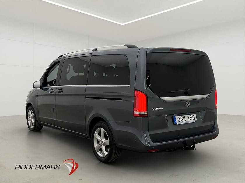 Bild 5 av Mercedes-Benz V 250d 3.1t 250 Avantgarde Lång 360° Drag Värm Skinn