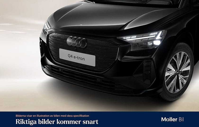 Bild 4 av Audi Q4 40 e-tron 150KW Pano/Matrix/El-stol/Svart-Opt/Kamera