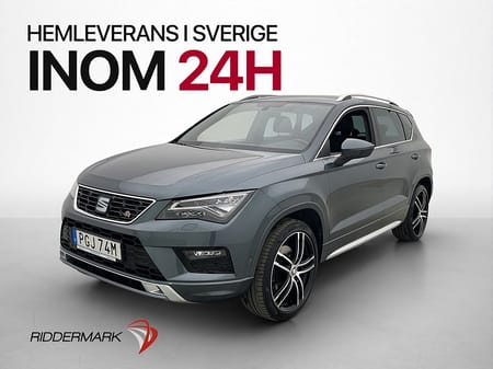 SEAT Ateca 2.0 TSI 4Drive 190hk FR Cockpit Värm 360° Drag